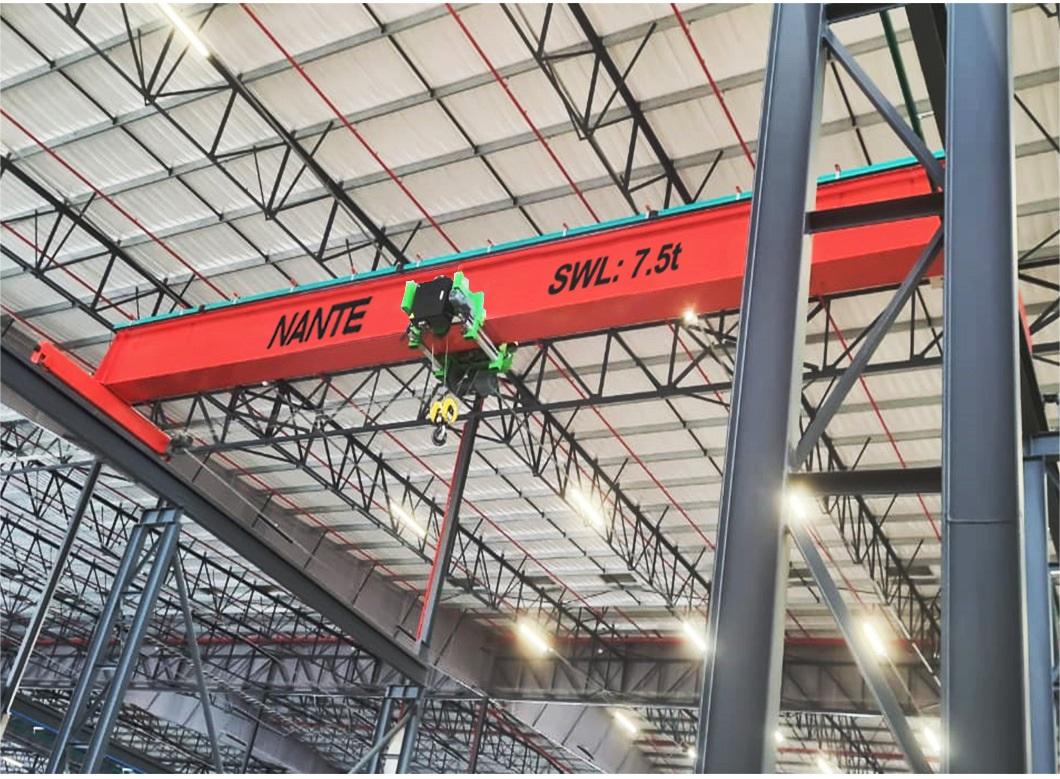 Single girder Overhead crane with Low headroom hoist (1) - 副本